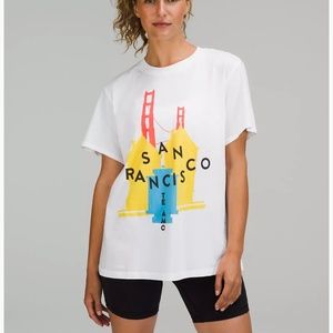 Lululemon All Yours Cotton T Shirt - San Francisco